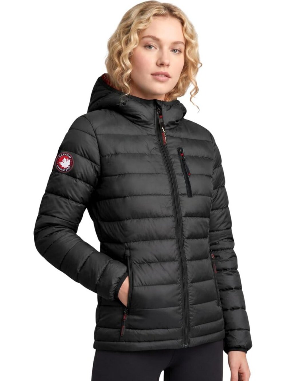 Lightweight Packable Women's Puffer Jacket - Warm Winter Coat for Cold Weather